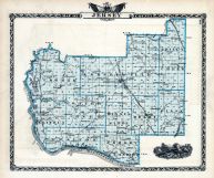 Jersey County Map, Illinois State Atlas 1876